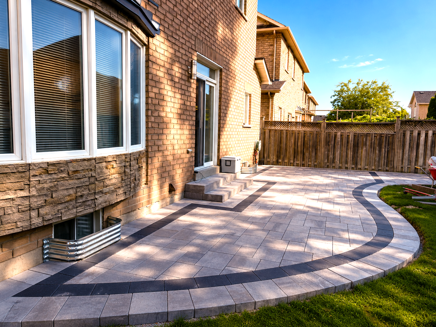 Paving Stone Patio